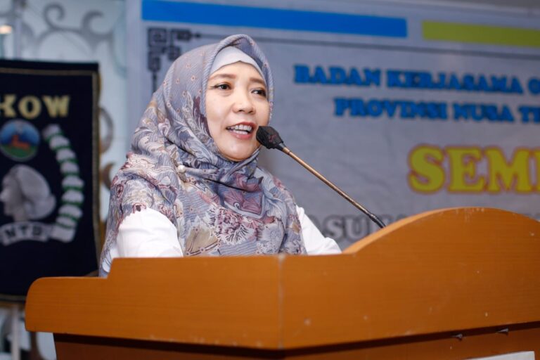Hadiri Seminar Pengasuhan Balita Anak dan Remaja, Wagub NTB Targetkan Peningkatan IPM