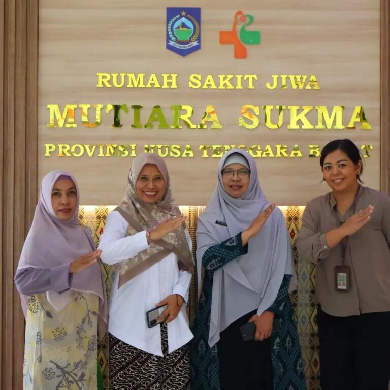 Jajaki Kerjasama, Kepala DP3AP2KB sambangi Direktur RSJ Mutiara Sukma